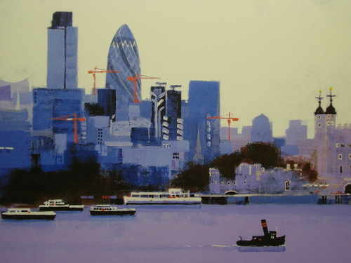 City of London, Limited Edition print by Colin Ruffell