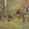 Little Butchers Row, Coventry, watercolour painting by William Mathison