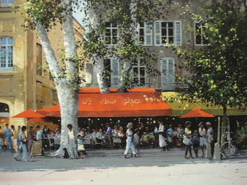 Aix En Provence, print by Jeremy Barlow
