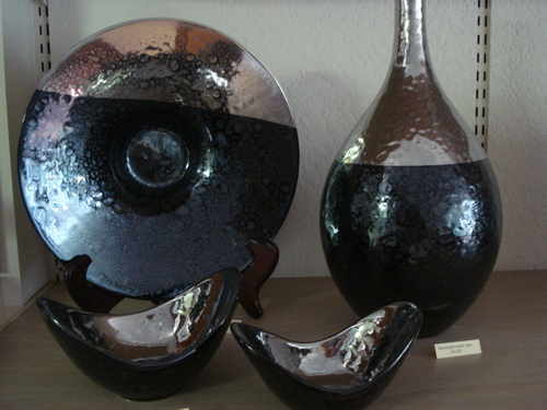 Moonlight Collection, hand made art pottery